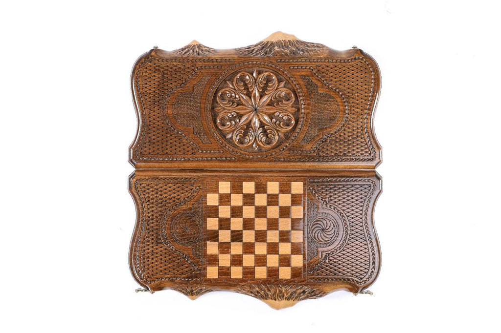 Backgammon Board - Ornamental Heritage - Unumperfectus