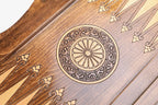 Ornamental Heritage backgammon board - carrying case and accessories