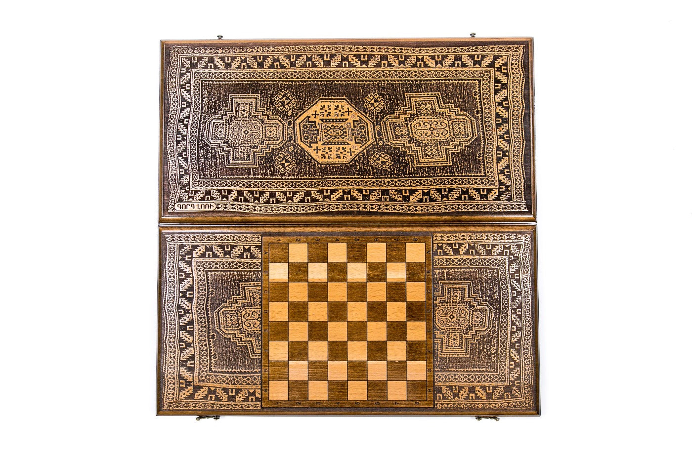 Backgammon Board - Lori Carpet Pattern - Unumperfectus