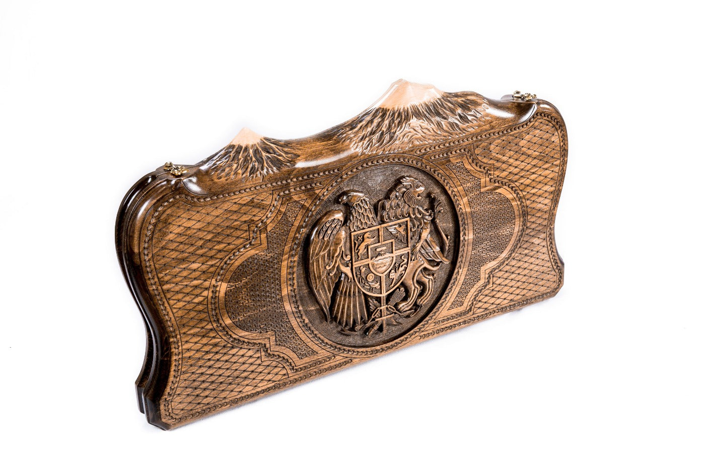 Backgammon Board - Coat of Arms of Armenia - Unumperfectus
