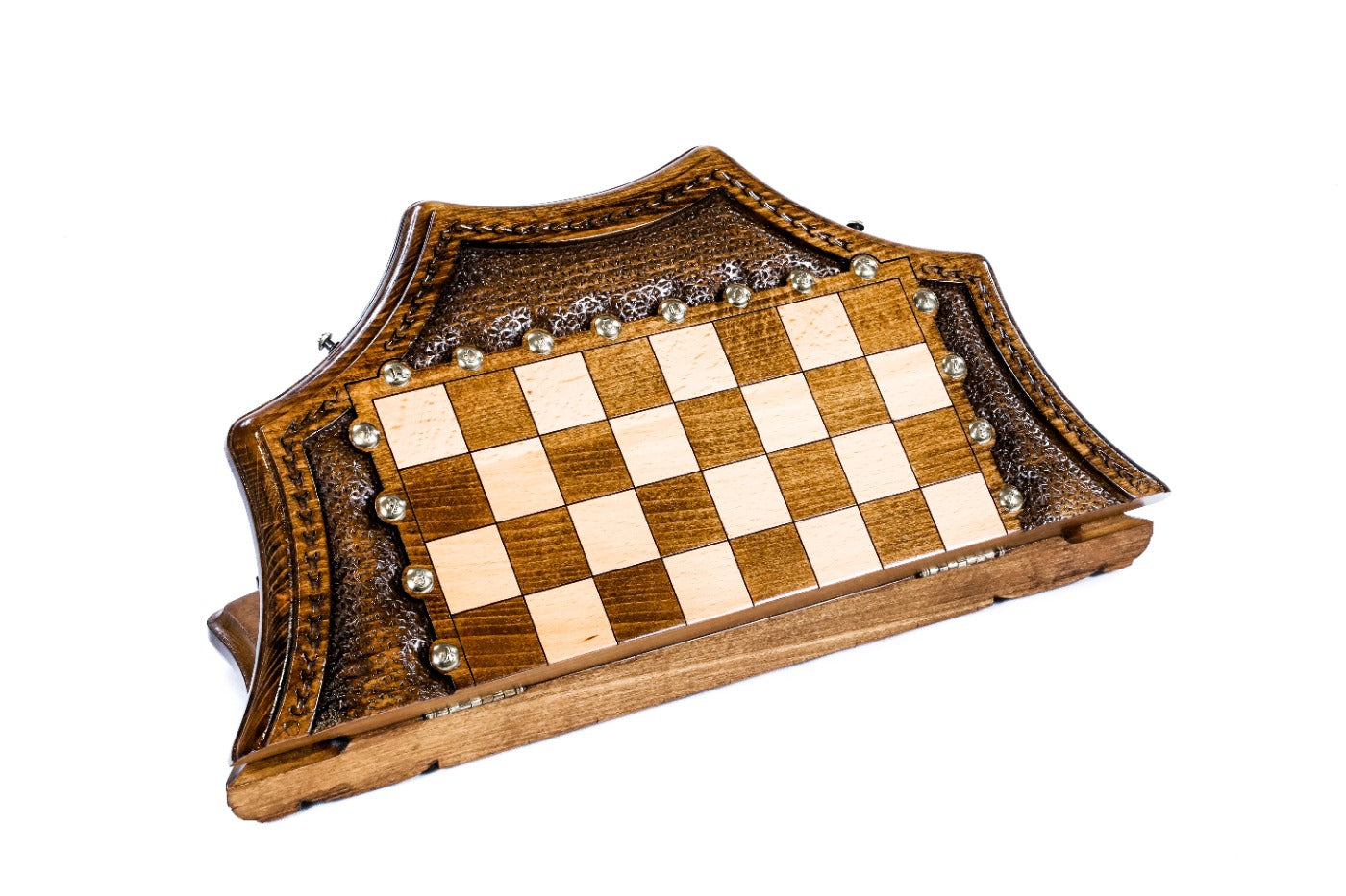 Luxury Star Shaped Chess Set Wooden Designer Board - Unumperfectus