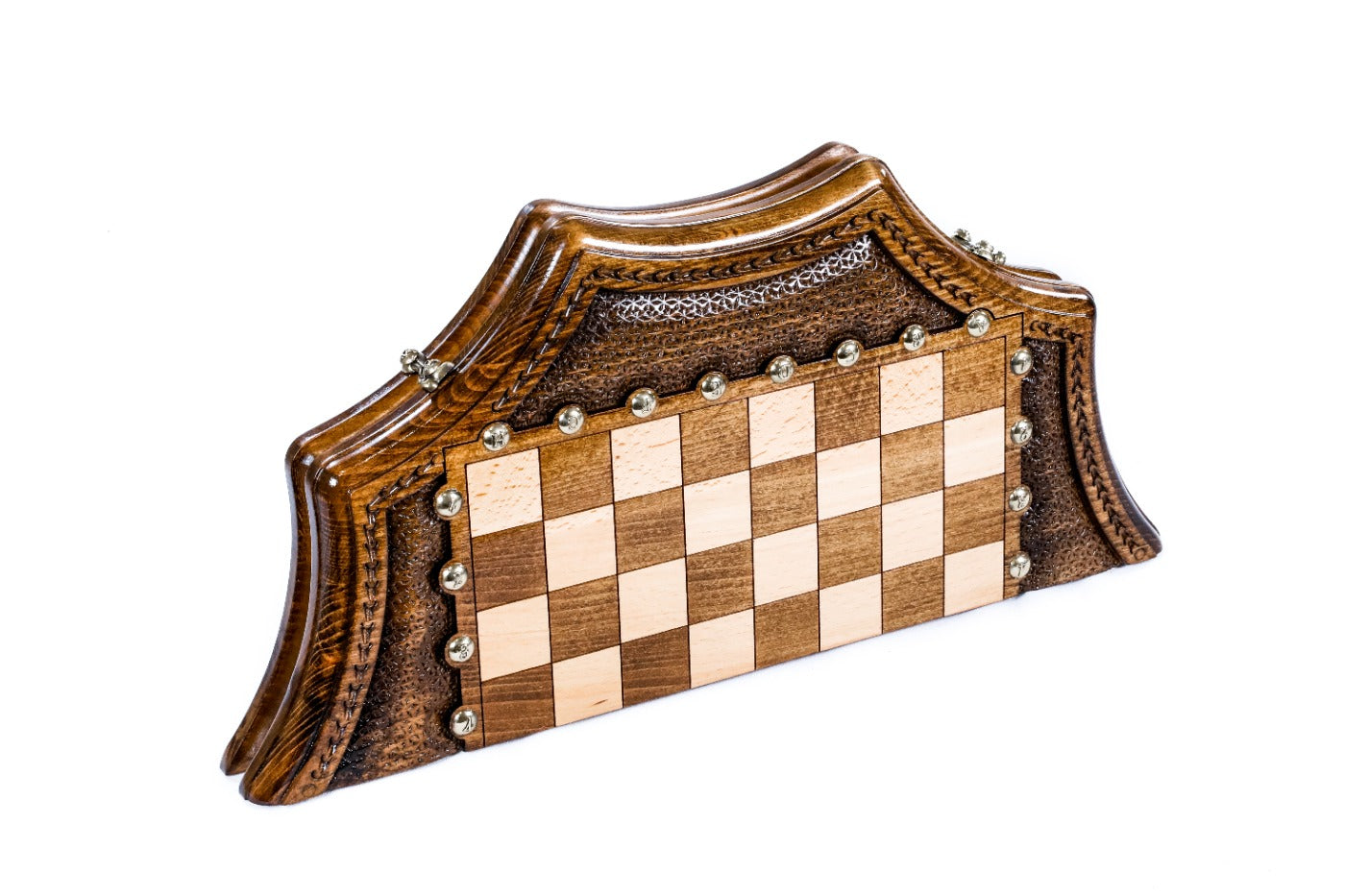 Luxury Star Shaped Chess Set Wooden Designer Board - Unumperfectus