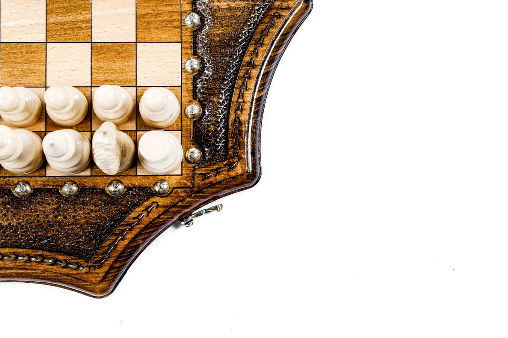 Luxury Star Shaped Chess Set Wooden Designer Board - Unumperfectus