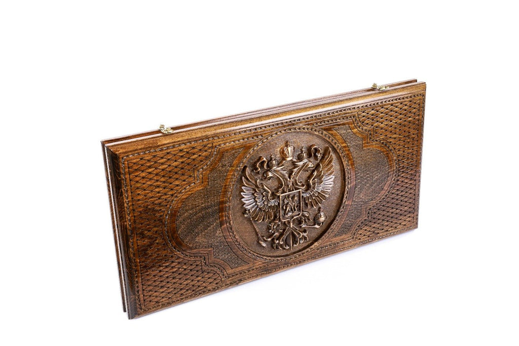 Backgammon Board - Coat of Arms of the Russian Federation - Unumperfectus