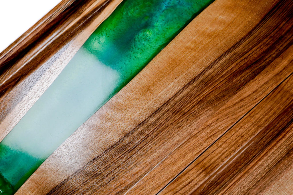 Backgammon Board - River Epoxy Two-Sided - Unumperfectus