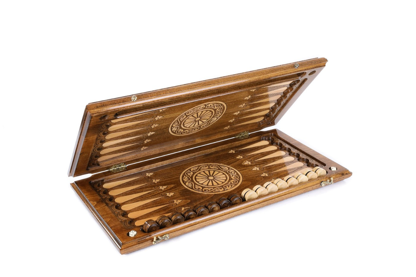 Backgammon Board - Peacock Majesty