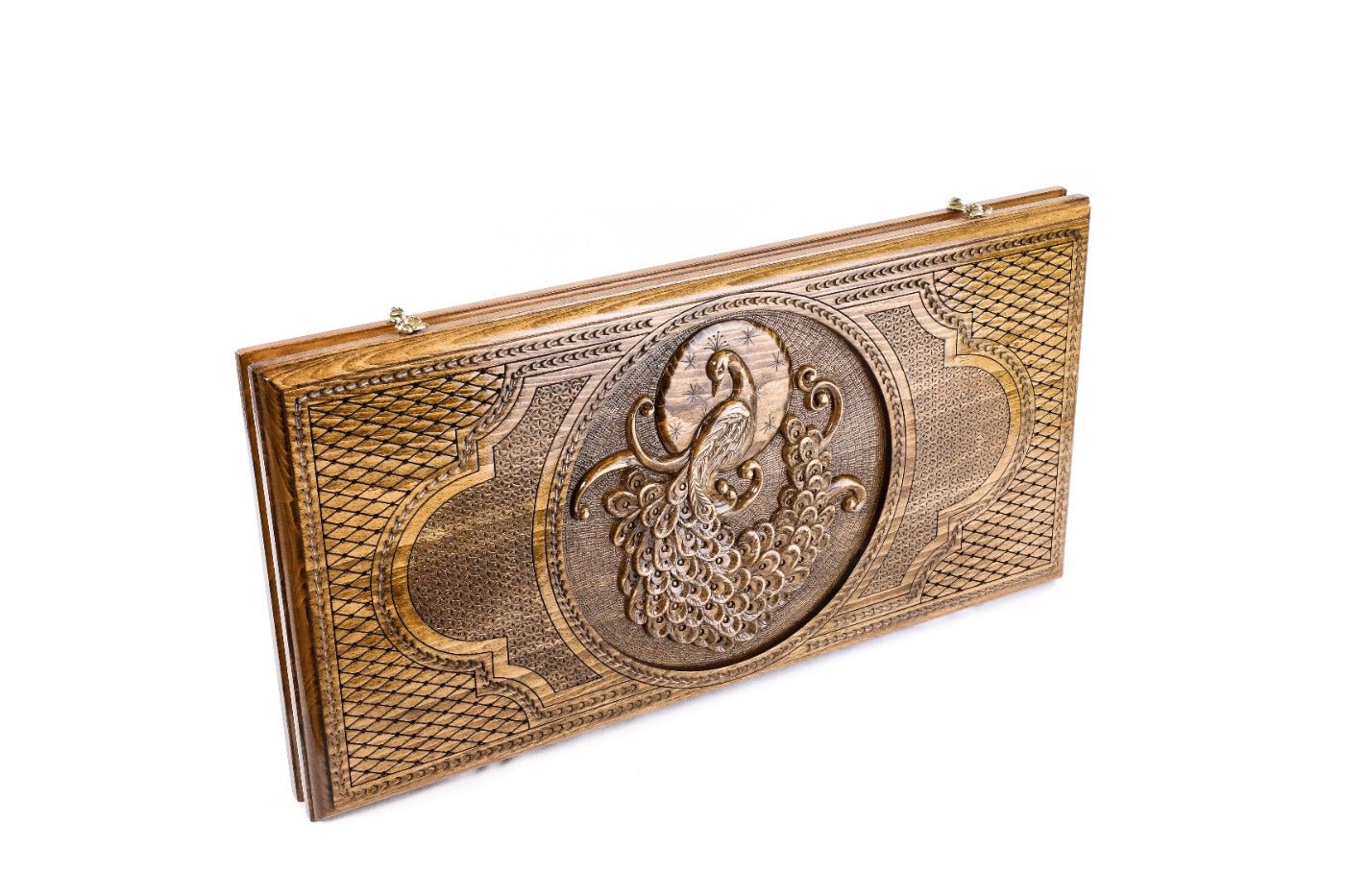 Backgammon Board - Peacock Majesty - Unumperfectus