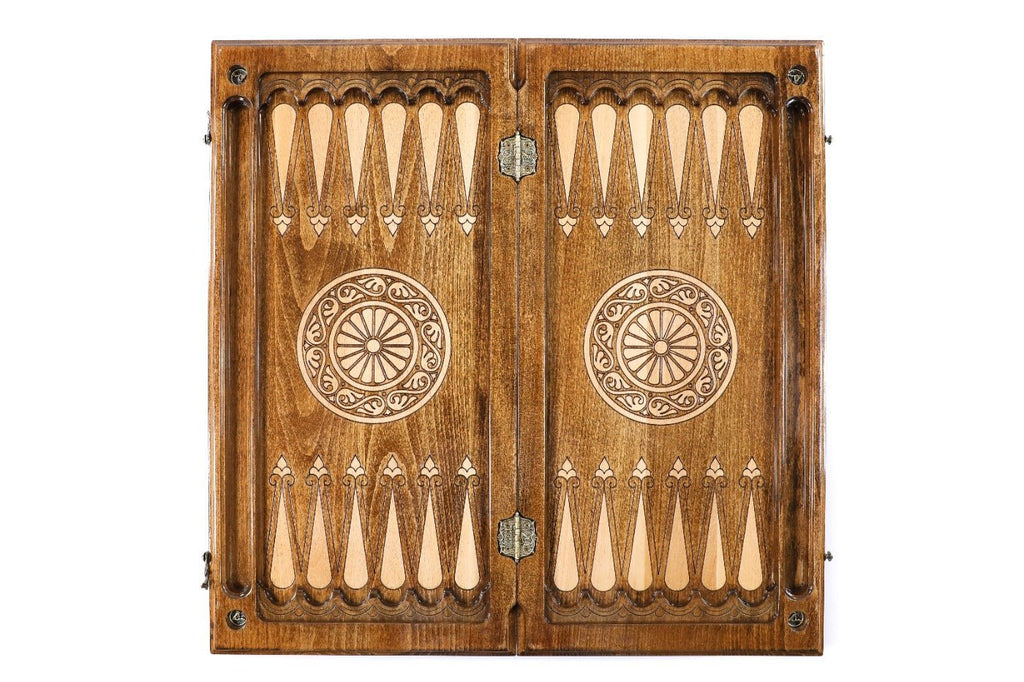 Backgammon Board - Peacock Majesty - Unumperfectus