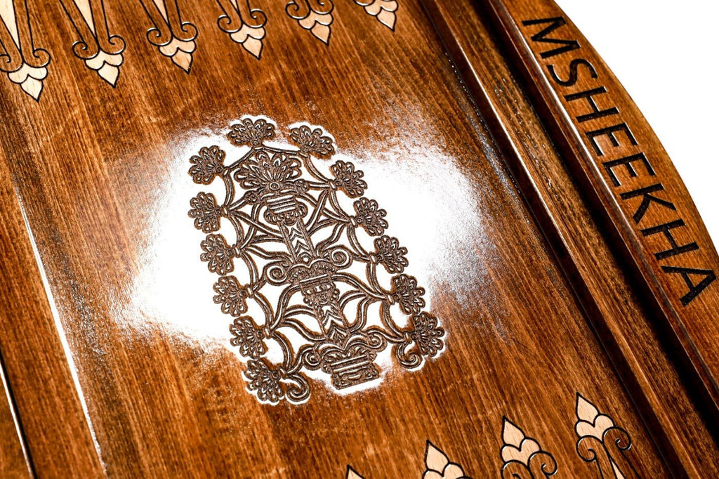 Backgammon Board - Designer Border - Unumperfectus
