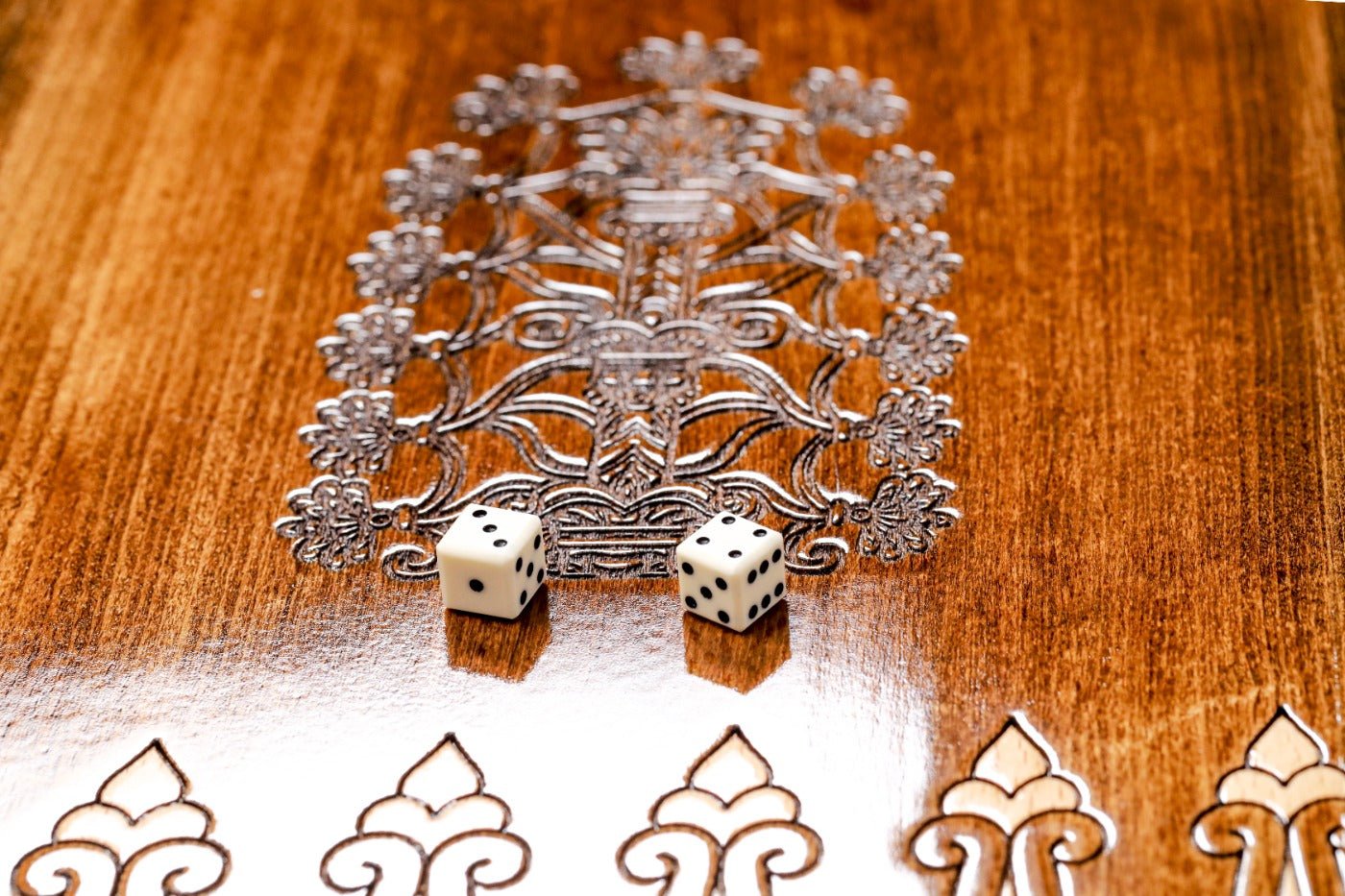 Backgammon Board - Designer Border - Unumperfectus