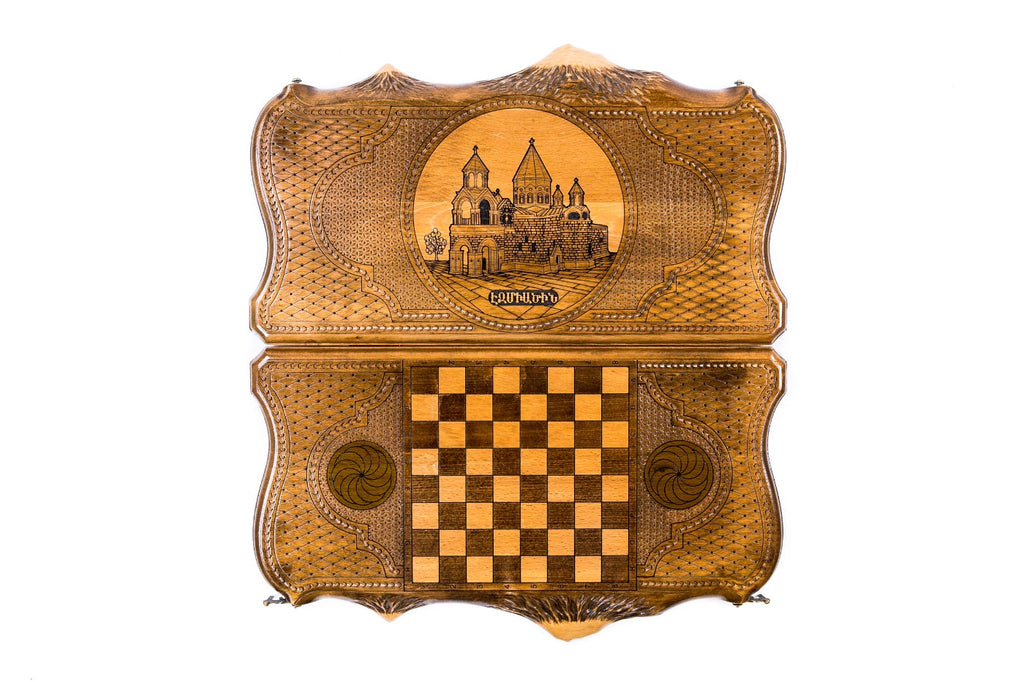 Backgammon Board - Mother See of Holy Etchmiadzin - Unumperfectus