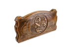 Scorpio Zodiac Sign backgammon board - open board ready for play