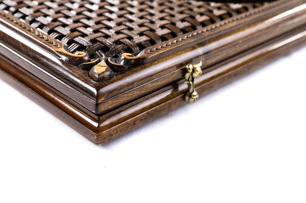 Backgammon Board - Pomegranate & Grapes - Unumperfectus