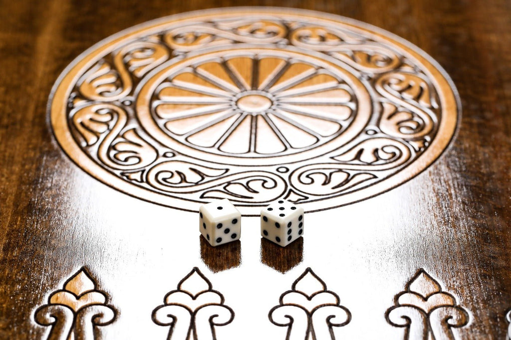 Backgammon Board - Pomegranate & Grapes - Unumperfectus