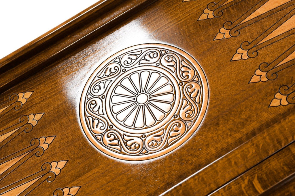 Backgammon Board - Pomegranate & Grapes - Unumperfectus