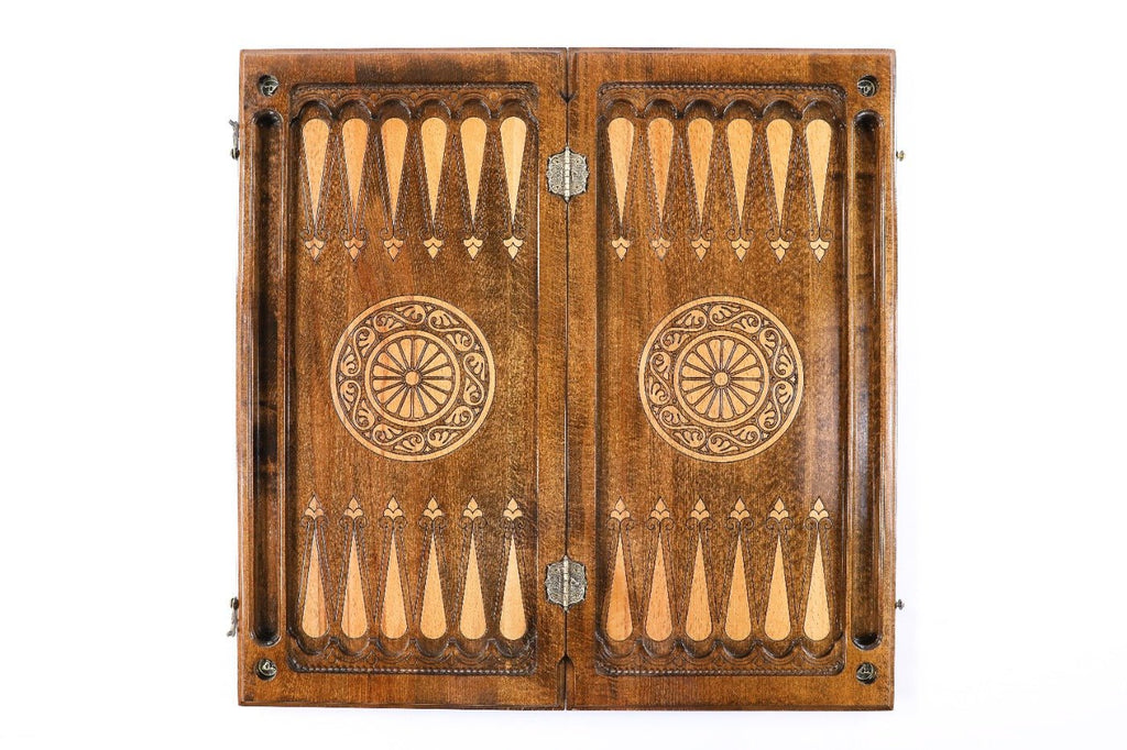 Backgammon Board - Pomegranate & Grapes - Unumperfectus