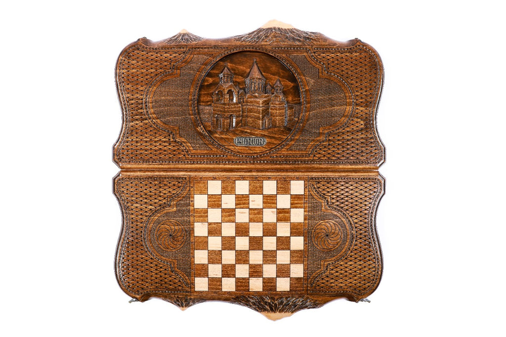 Backgammon Board - Mother See of Holy Etchmiadzin - Unumperfectus