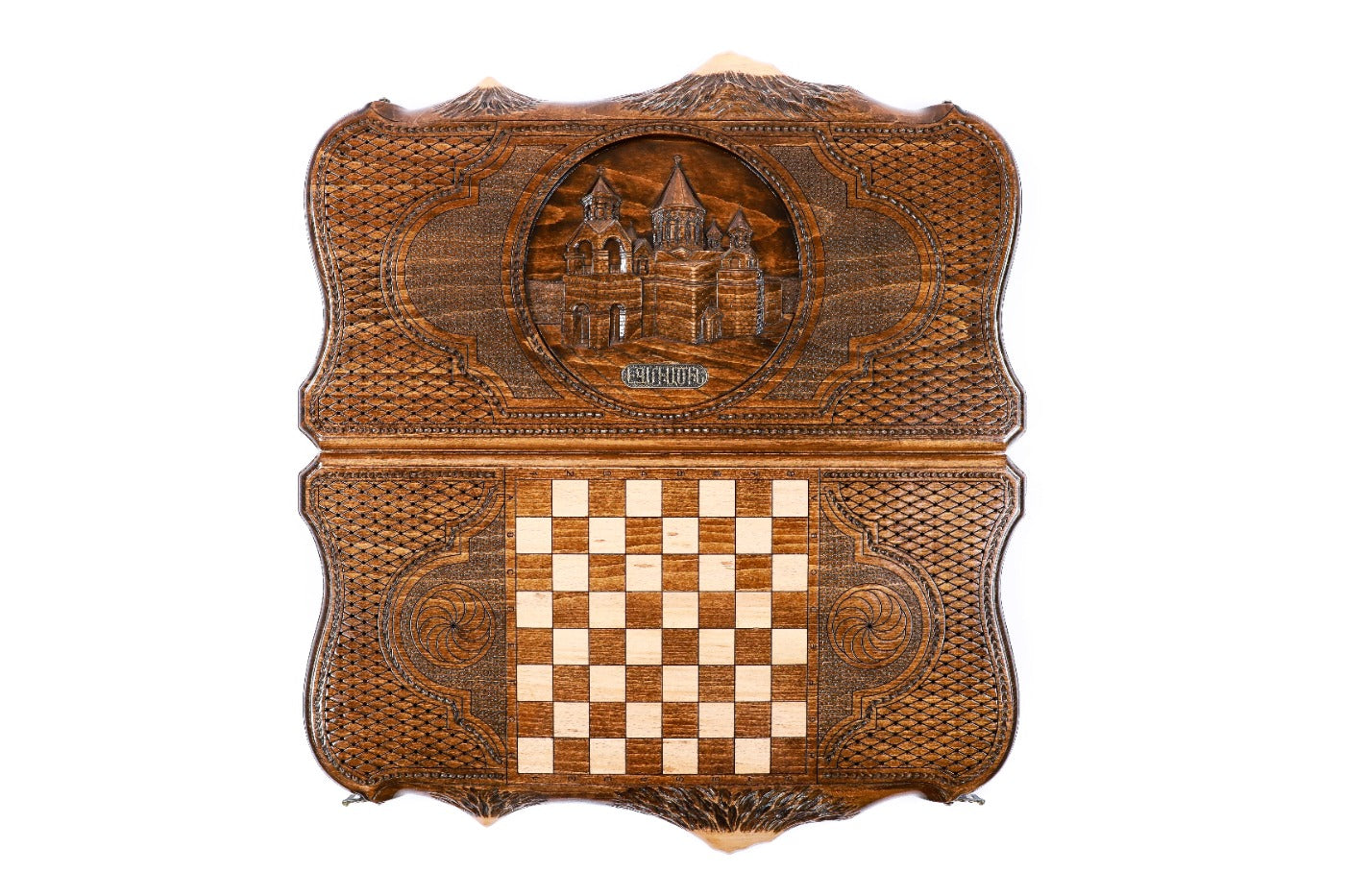Backgammon Board - Mother See of Holy Etchmiadzin - Unumperfectus