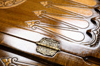Classic Eternity backgammon board - side profile showing the craftsmanship