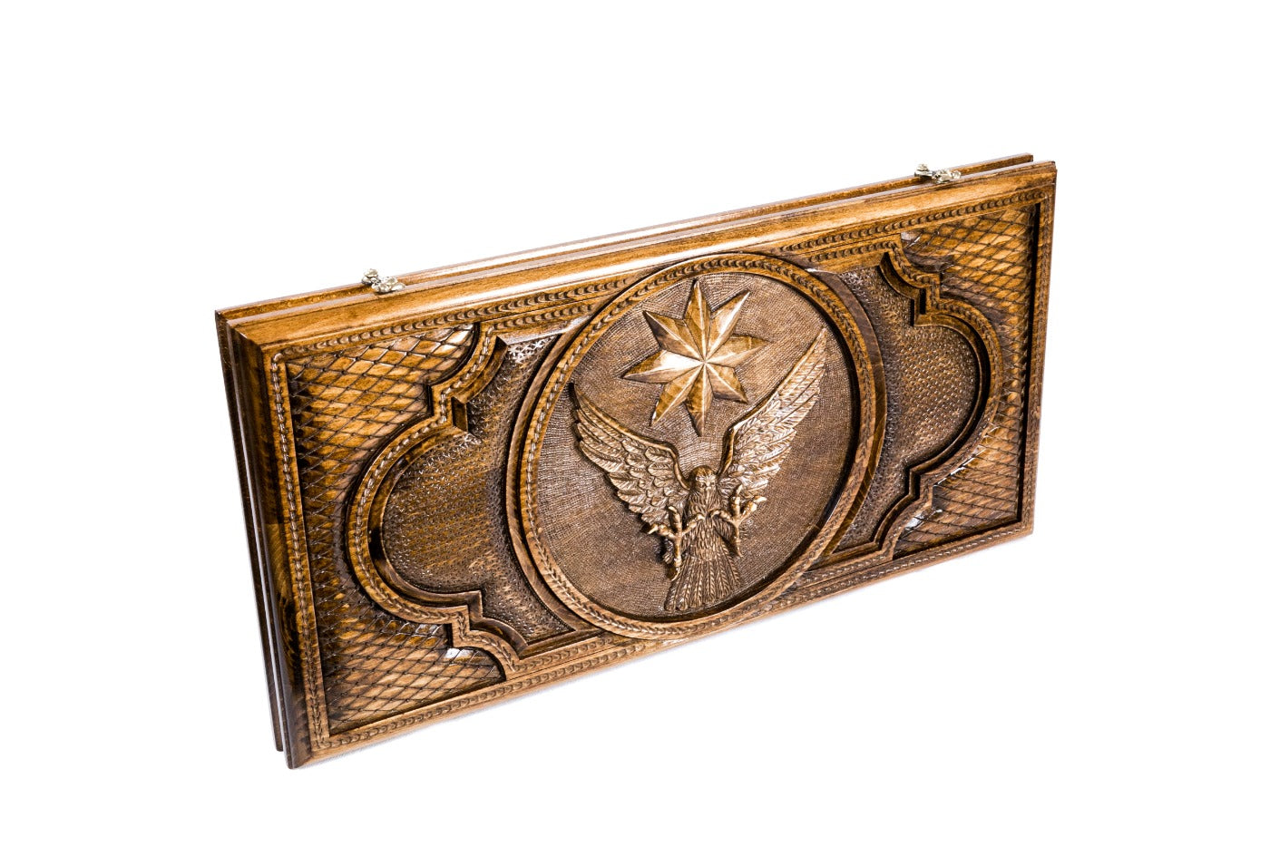 Backgammon Board - Eagle & Octagram - Unumperfectus