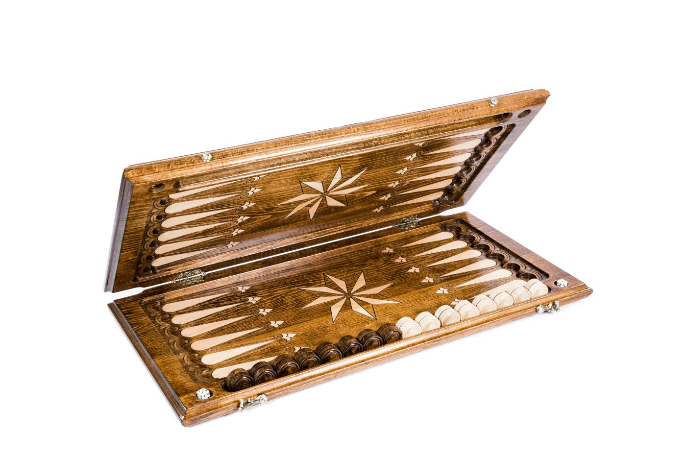Backgammon Board - Eagle & Octagram - Unumperfectus