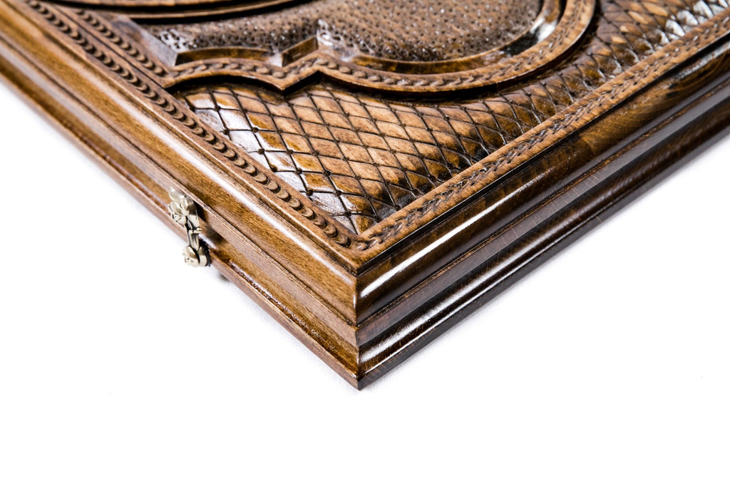 Backgammon Board - Eagle & Octagram - Unumperfectus