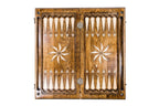 Eagle Octagram backgammon board - side profile showing the craftsmanship