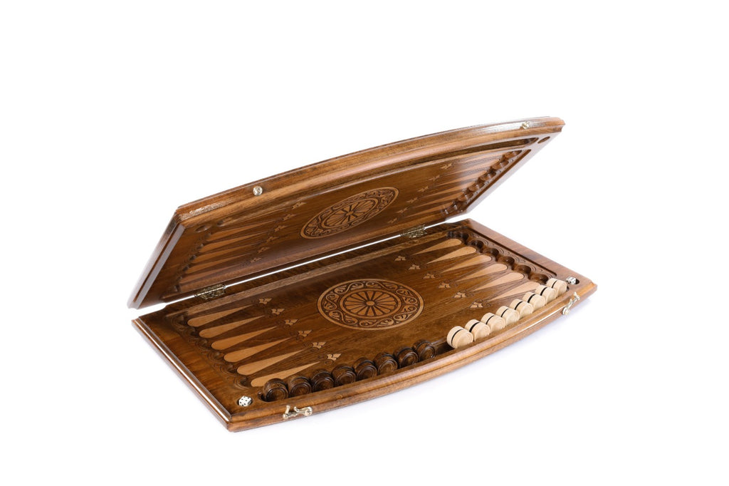 Backgammon Board - Pomegranate & Grapes - Unumperfectus