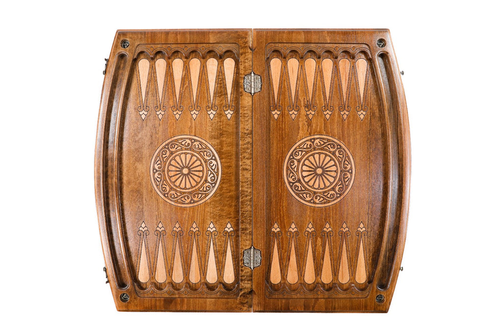 Backgammon Board - Pomegranate & Grapes - Unumperfectus