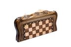 Mount Ararat Chess Set – Wooden Chess Set with Bronze Details