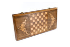 Ornamental Classic backgammon board in wood by Hrachya Ohanyan