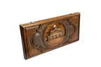 Church of St. Gayane backgammon board - open board ready for play