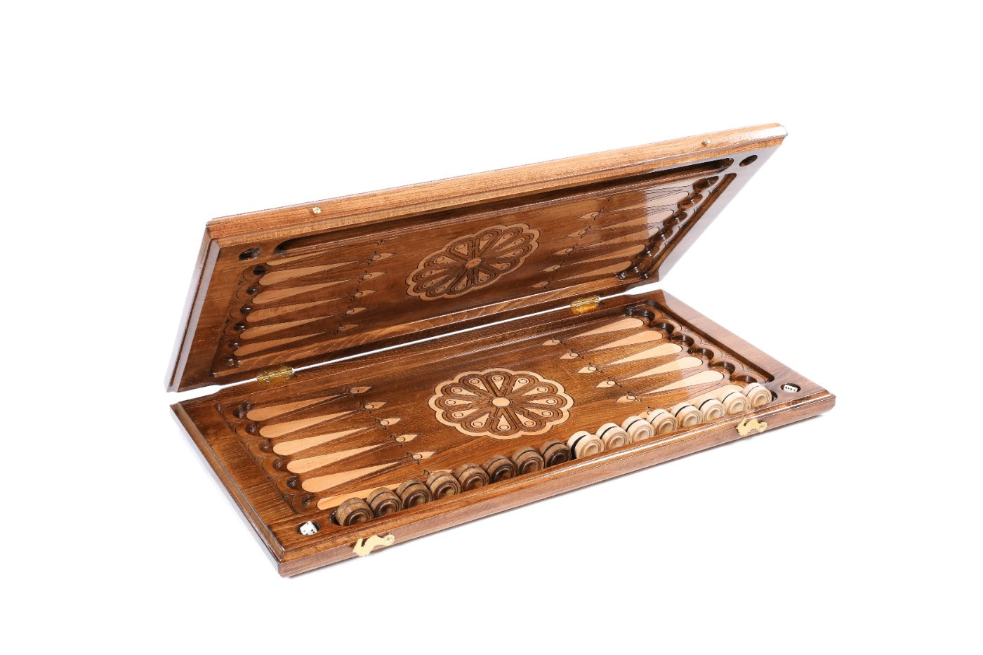 Armenian Wooden Backgammon Set Ararat 23.6" | 60 cm