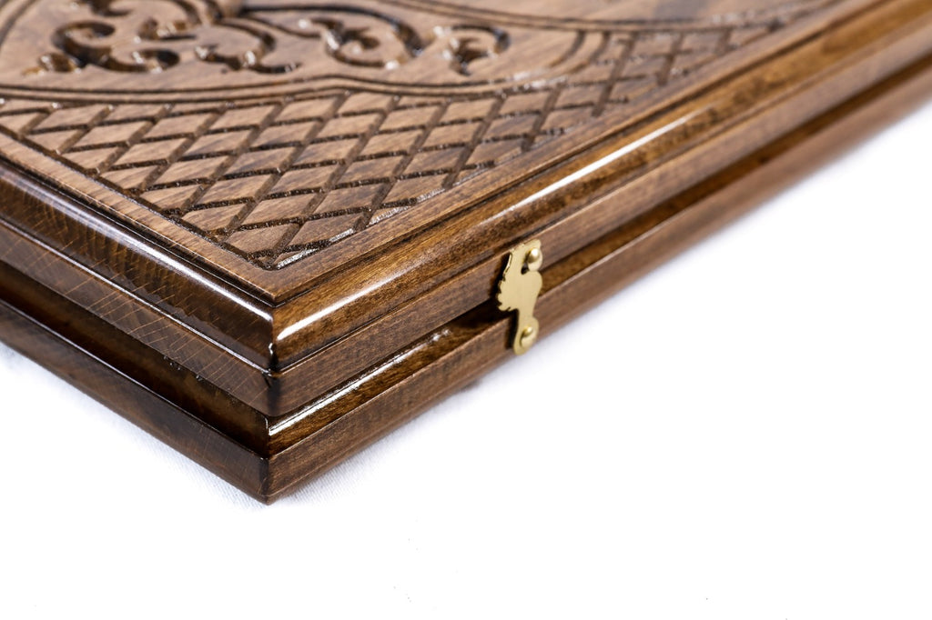 Armenian Wooden Backgammon Set Ararat 23.6" | 60 cm