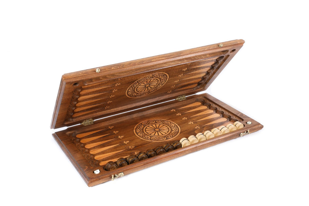 Backgammon Board - Peacock Majesty - Unumperfectus