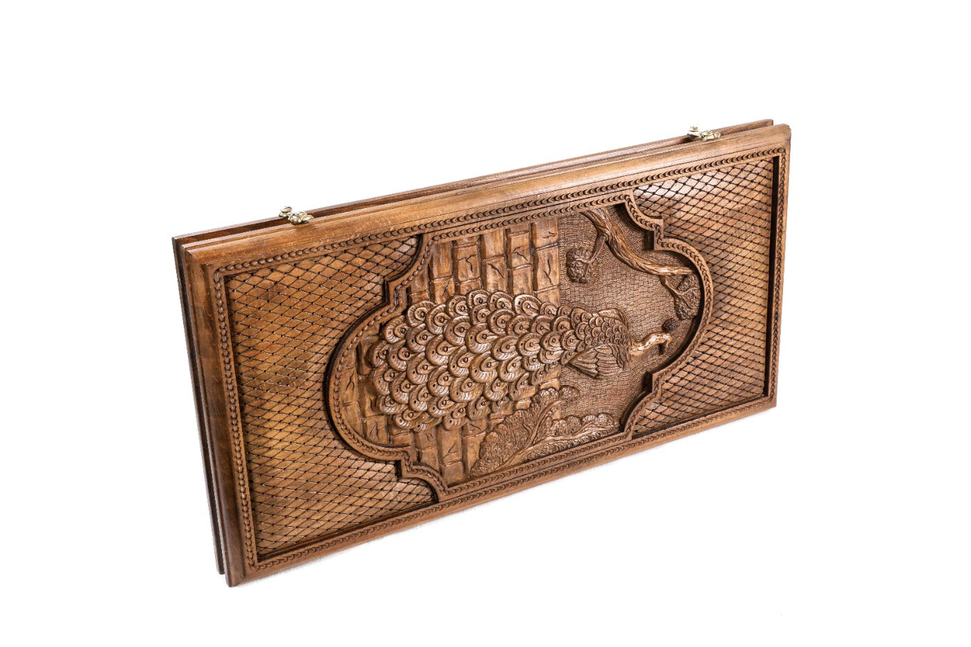 Backgammon Board - Peacock Majesty - Unumperfectus
