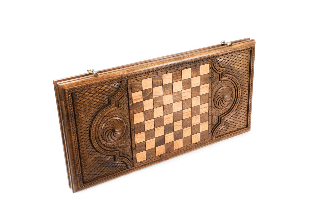 Backgammon Board - Peacock Majesty - Unumperfectus