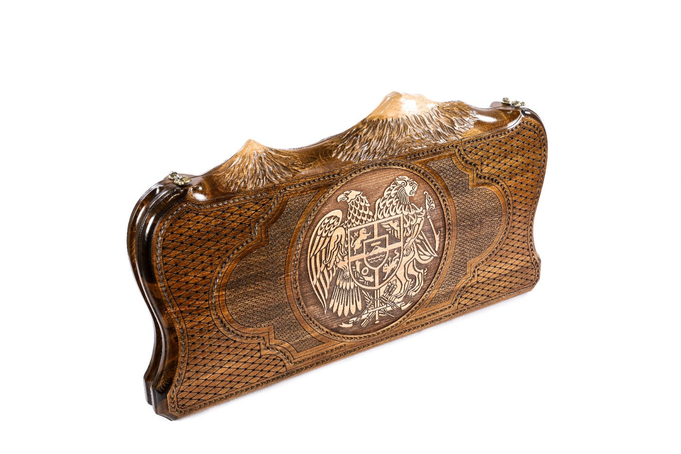 Backgammon Board - Coat of Arms of Armenia - Unumperfectus