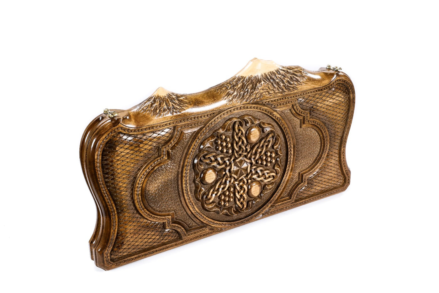 Backgammon Board - Pomegranate & Grapes - Unumperfectus