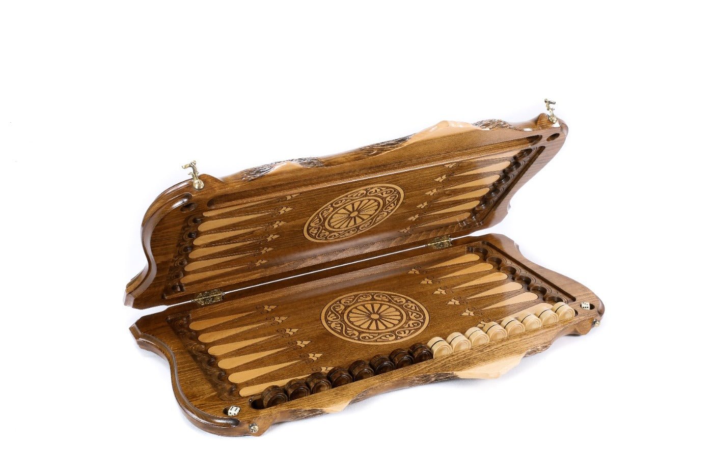 Backgammon Board - Pomegranate & Grapes - Unumperfectus