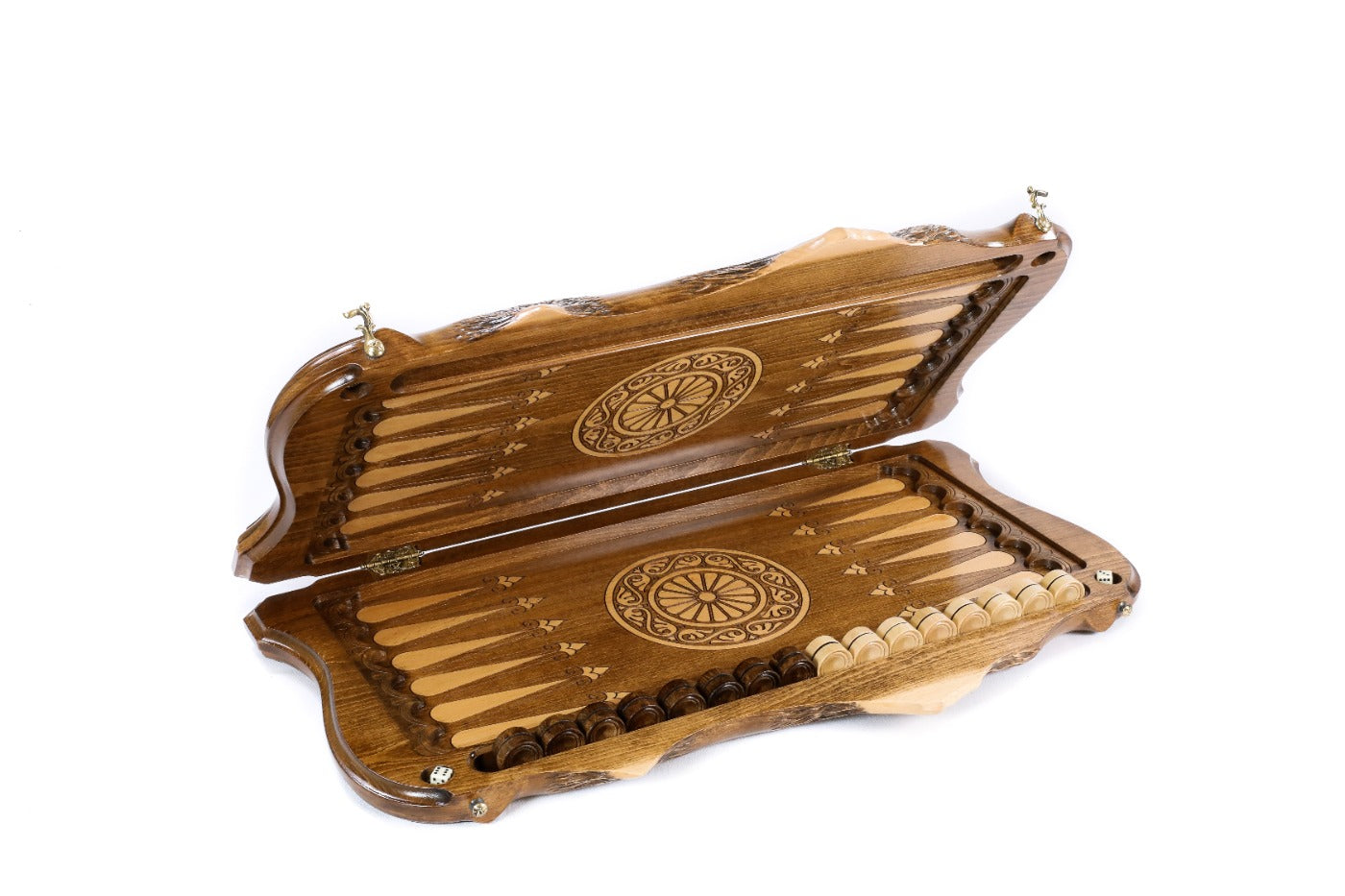 Backgammon Board - Pomegranate & Grapes - Unumperfectus