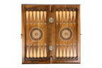 Geghard Monastery backgammon board - angled view