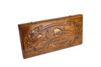 Ararat Classic backgammon board - open board ready for play