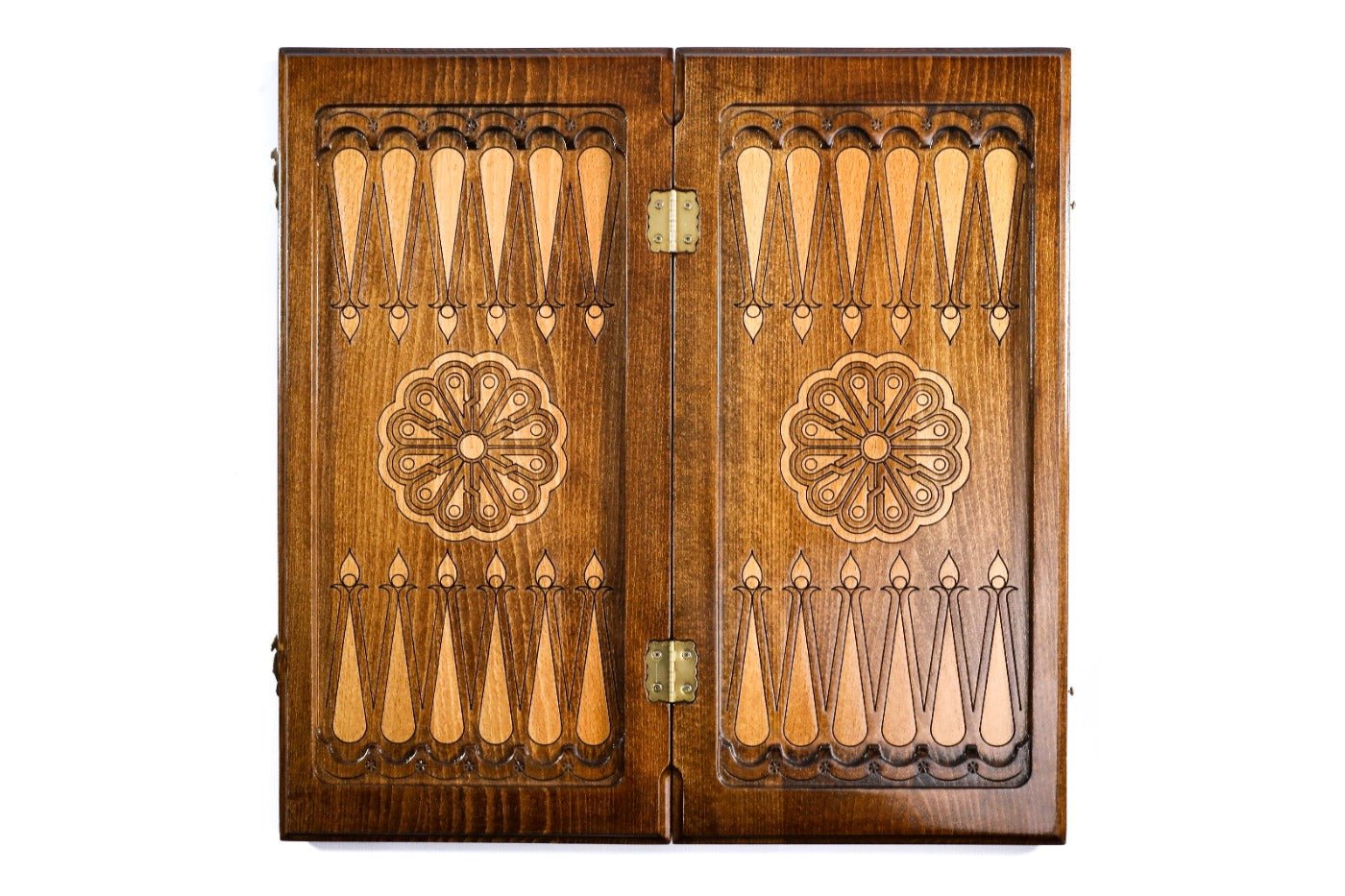 Ararat Wooden Backgammon Board Classic 19.7" | 50 cm - Unumperfectus