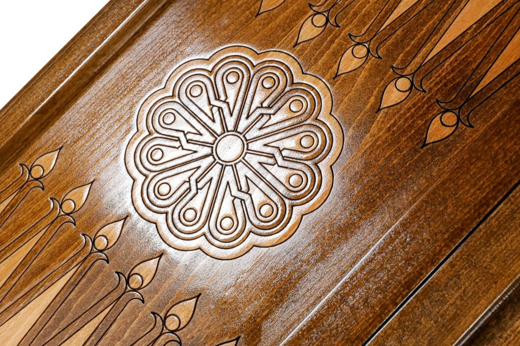 Ararat Wooden Backgammon Board Classic 19.7" | 50 cm - Unumperfectus