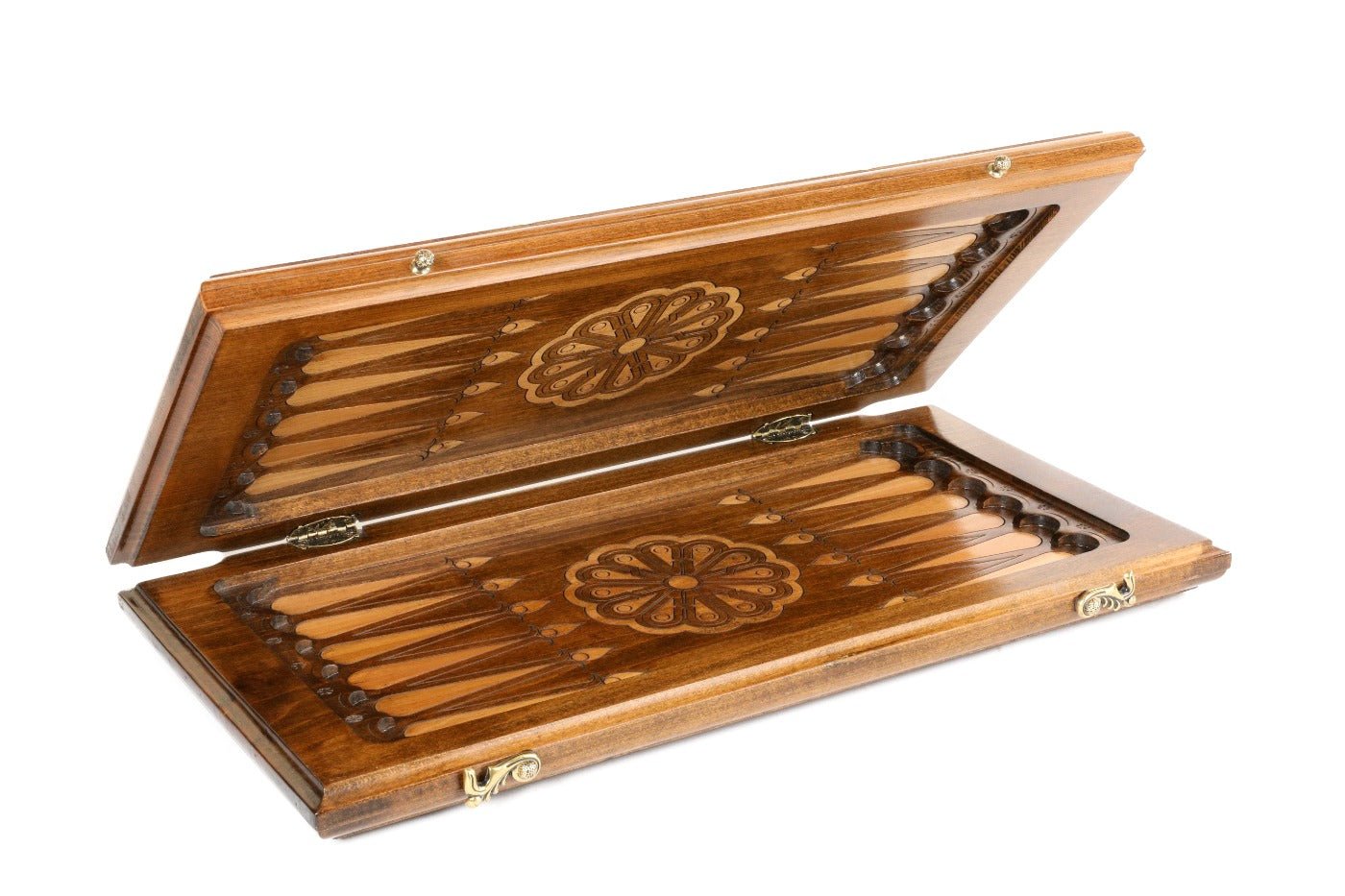 Wooden Backgammon Board Eternity Classic 19.7" | 50 cm - Unumperfectus