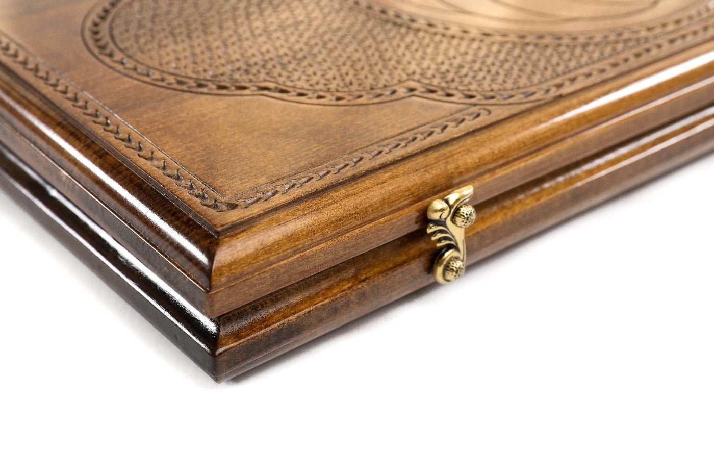 Wooden Backgammon Board Eternity Classic 19.7" | 50 cm - Unumperfectus