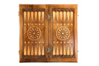 Eternity Classic backgammon board - angled view