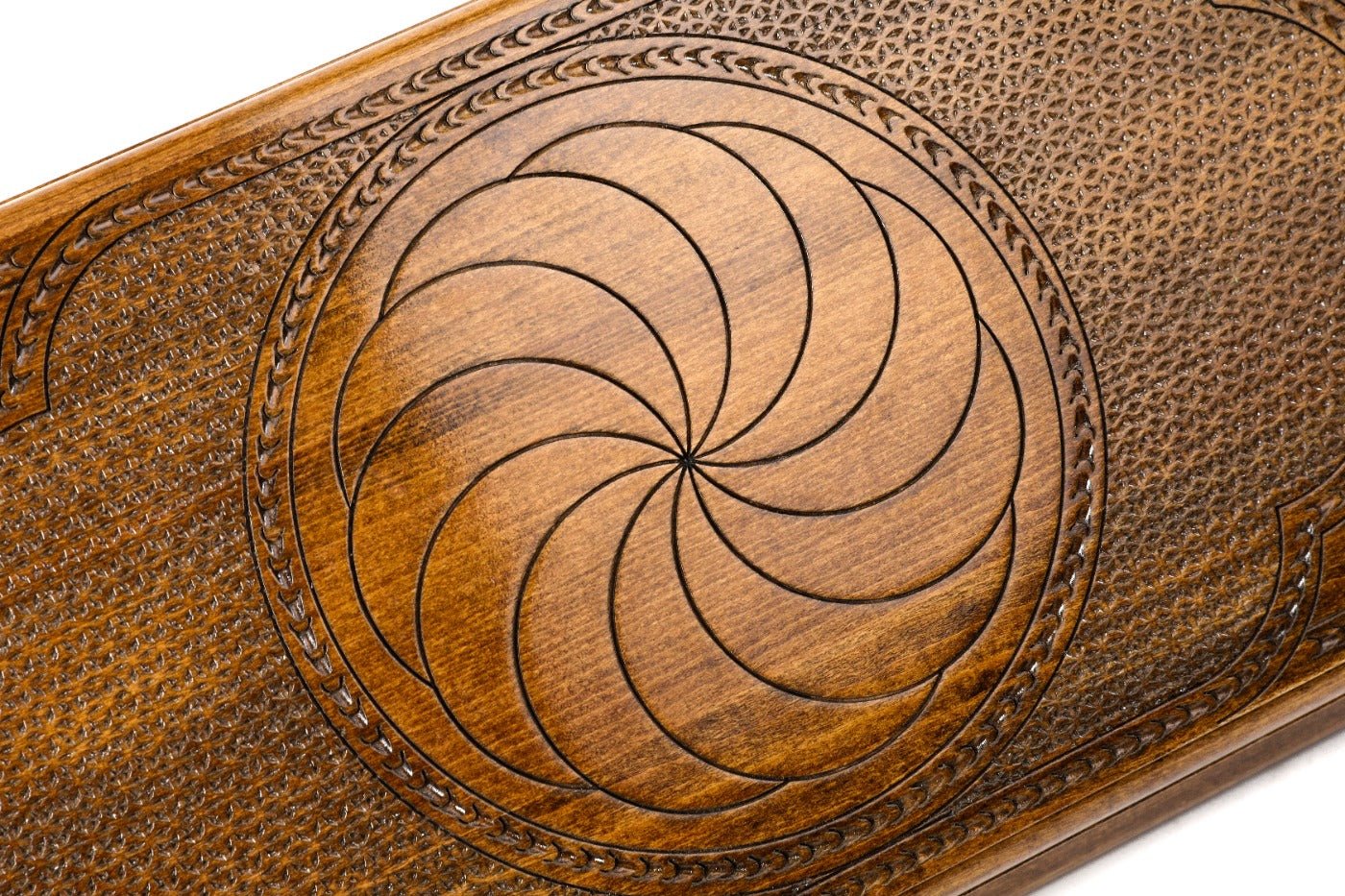 Wooden Backgammon Board Eternity Classic 19.7" | 50 cm - Unumperfectus