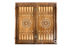 Bull backgammon board - angled view